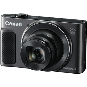 canon powershot sx620 digital camera w/25x optical zoom - wi-fi & nfc enabled (black)