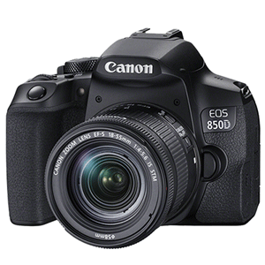canon eos 850 d dslr camera with 18-55mm lens