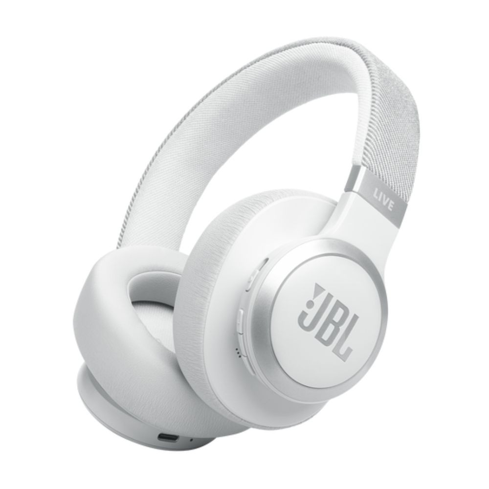 JBL LIVE 770NC wireless headphones with Noise Cancelling-White-JBLLIVE770NCWHT