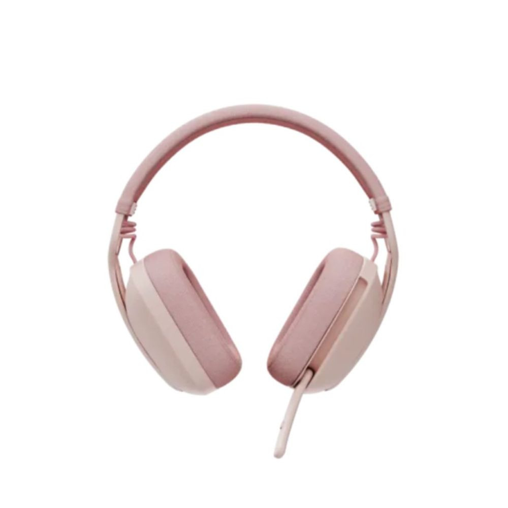 Logitech Zone Vibe 100 Bluetooth Over-the-ear Headphones - Rose - 981-001224
