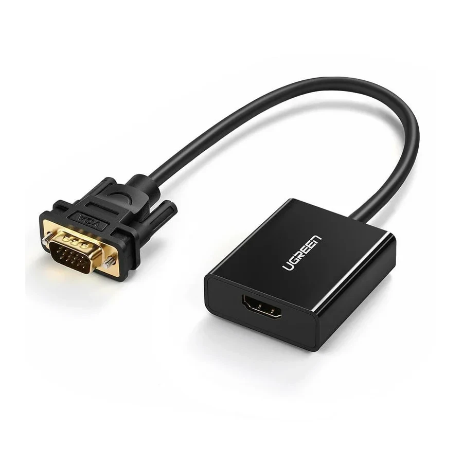 UGREEN CM6101 HDMI to VGA converter without Audio (with Power Port)