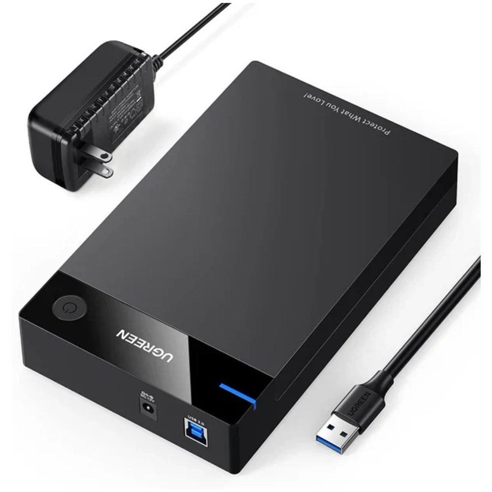 UGREEN USB 3.0 3.5 Inch Hard Drive Enclosure US222 UG-50422