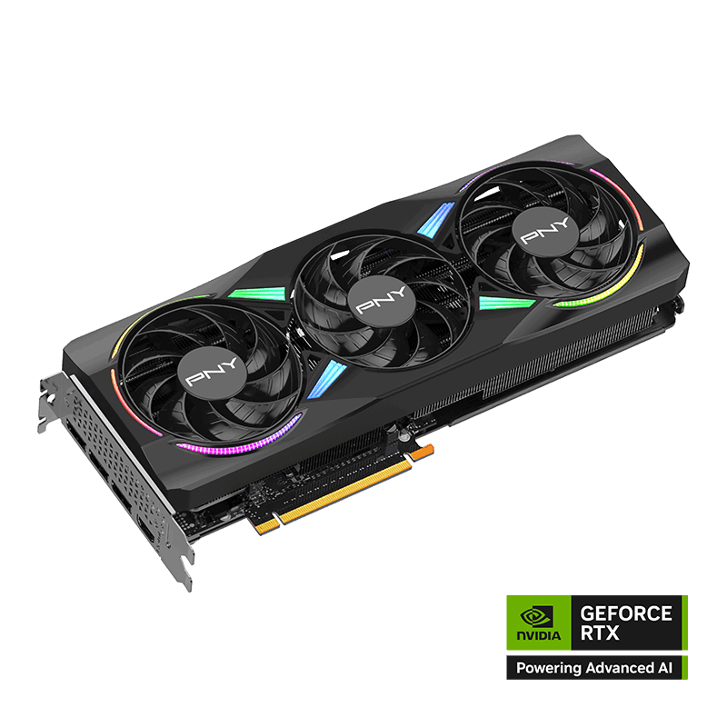 PNY GeForce RTX 5070 ARGB EPIC-X RGB OC Triple Fan 12GB GDDR7 Graphics Card (VCG507012TFXXPB1-O)
