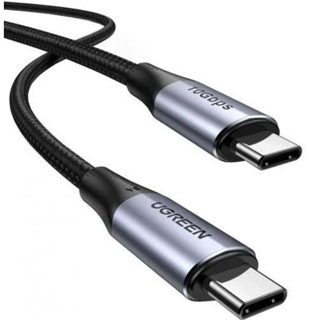 UGREEN USB-C 3.1 Gen2 Male To Male 5A Data Cable (100W, 4K@60Hz) – UG-80150