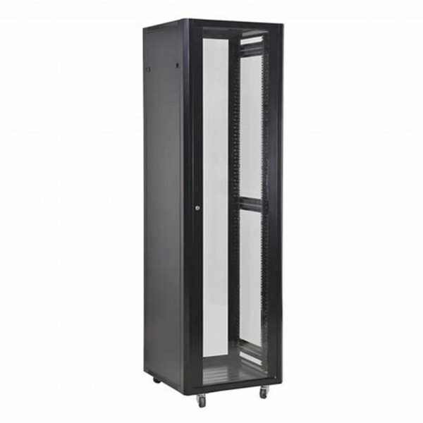 Generic 22U Networking Cabinet With Glass 600 x 600
