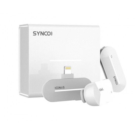 Synco P2L Miniature 2-Person Digital Wireless Microphone System with Lightning Connector for iPhones