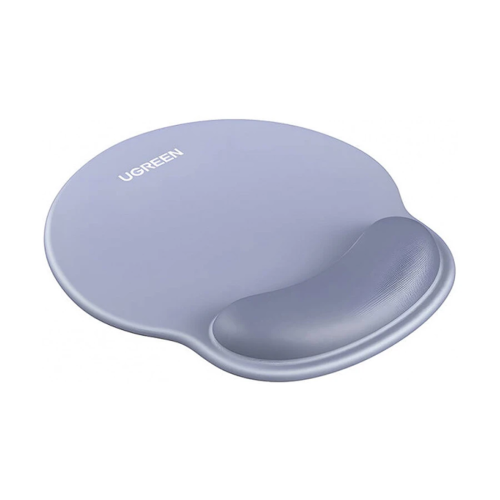 UGREEN LP668 Ergonomic Mouse Pad(with Wrist Support)-Moon Shadow Gray - Size: 220*245*5 mm