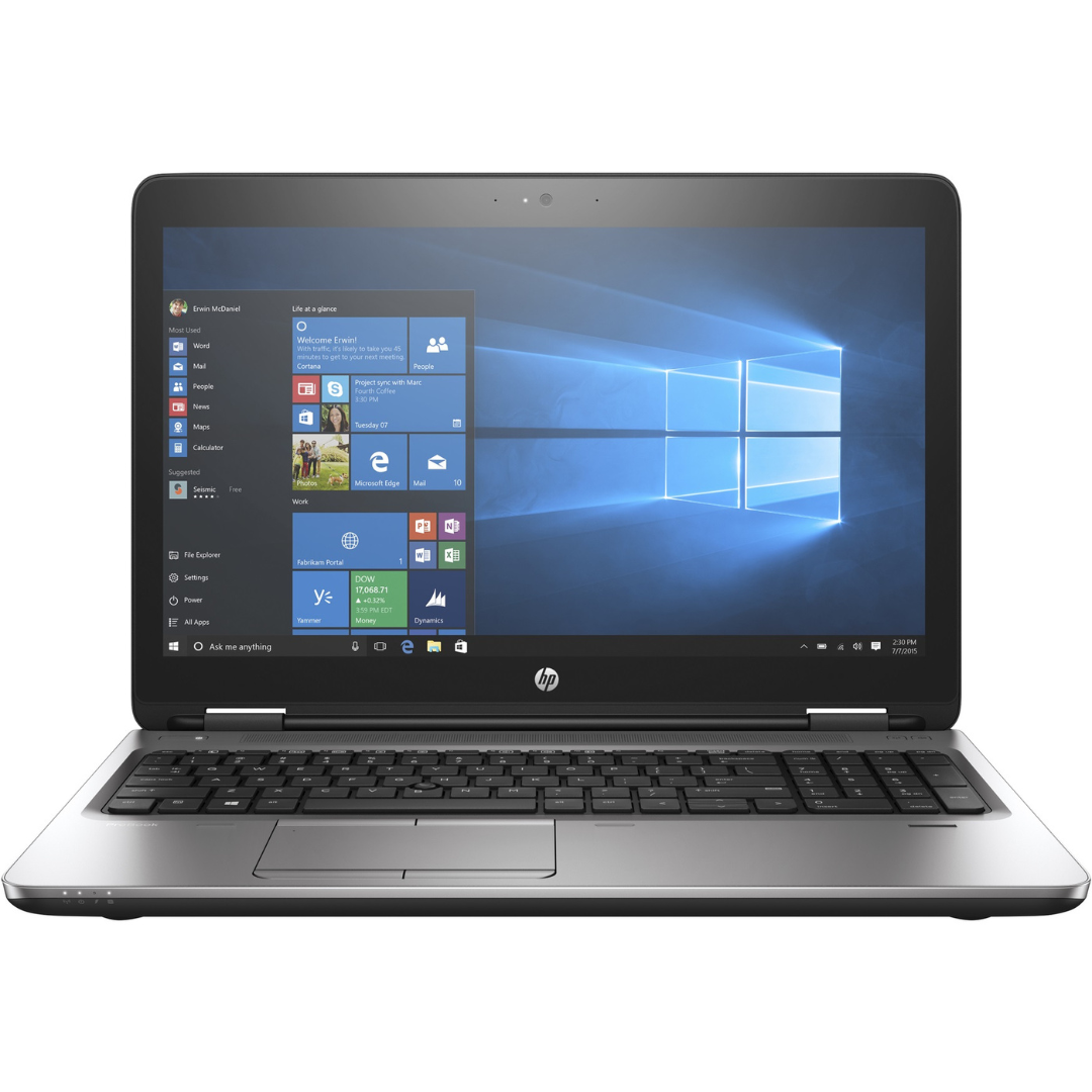 HP ProBook 650 G3 Intel® Core™ i5-7200U Laptop 39.6 cm (15.6") Full HD 8 GB DDR4-SDRAM 256 GB SSD Wi-Fi 5 (802.11ac) Windows 10 Pro