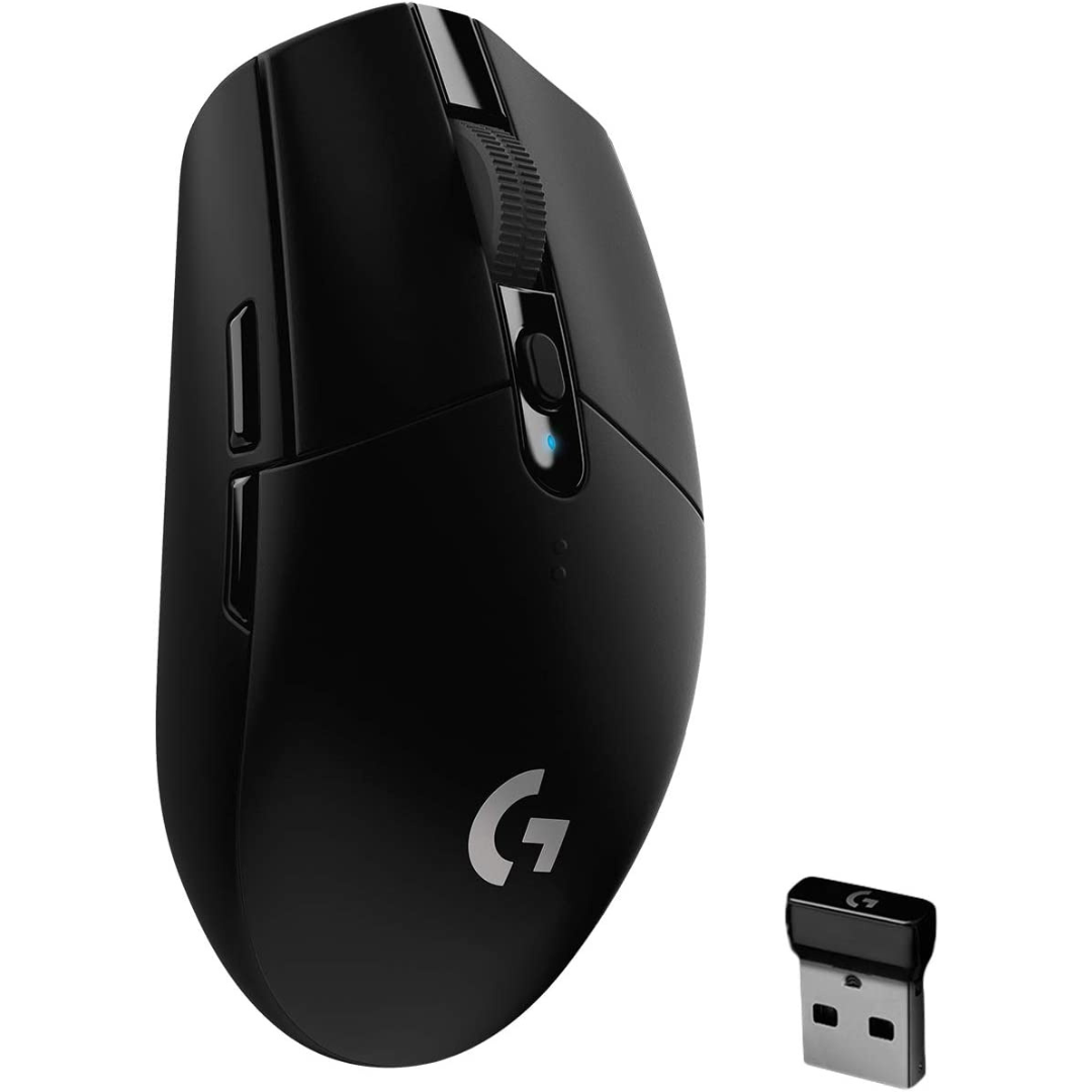 Logitech G305 LIGHTSPEED Wireless Gaming Mouse, Hero 12K Sensor, 12,000 DPI