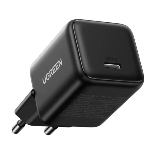 UGREEN USB-C 20W PD Charger UK Black - X512