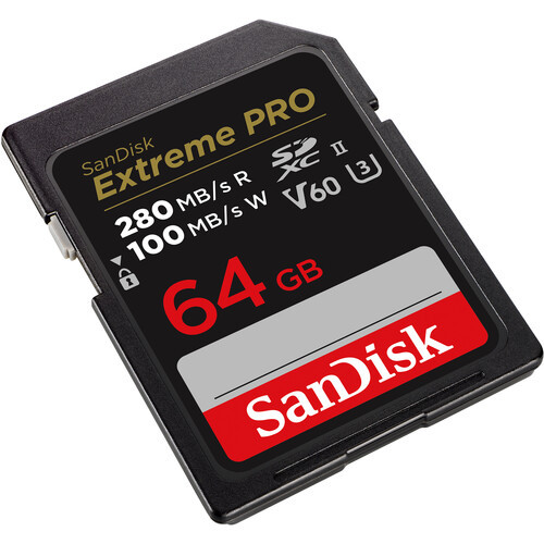 SanDisk Extreme PRO SDHC™ And SDXC™ UHS-II - 64GB-SDSDXEP-064G-GN4IN