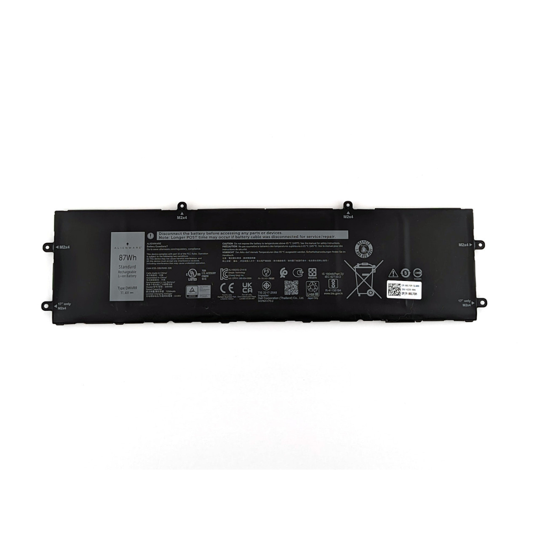87wh Dell P119F P119F001 battery