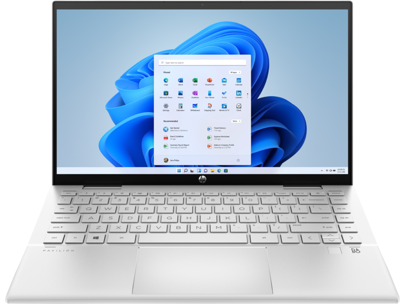 HP Pavilion x360 Convertible 14 DY0156NE, Intel Core i7 1165G7, 8GB DDR4 3200, 512GB PCIe NVMe M.2 SSD, Windows 11 Home, 14" FHD Touch Screen, No ODD, Intel Wi-Fi 6 AX201 (2x2) and Bluetooth 5 combo (