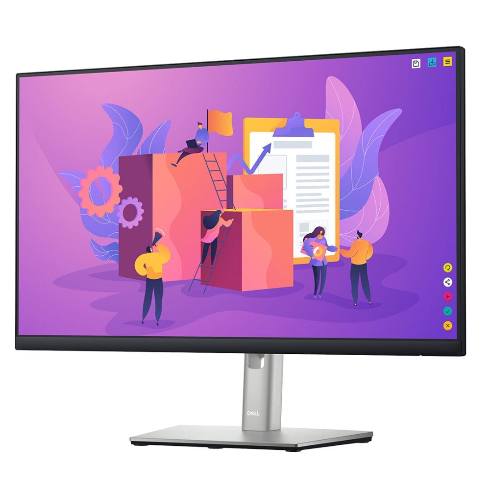 Dell P2422H 23.8" FHD Monitor | IPS | Adjustable Stand | USB Hub- P2422H