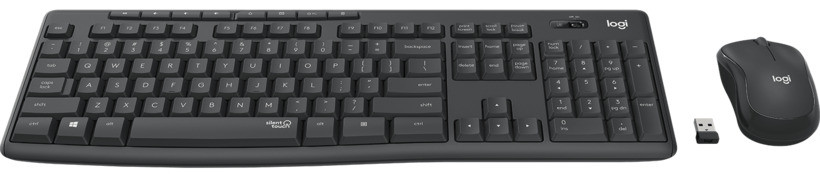 Logitech Silent Wireless Keyboard $ Mouse MK295