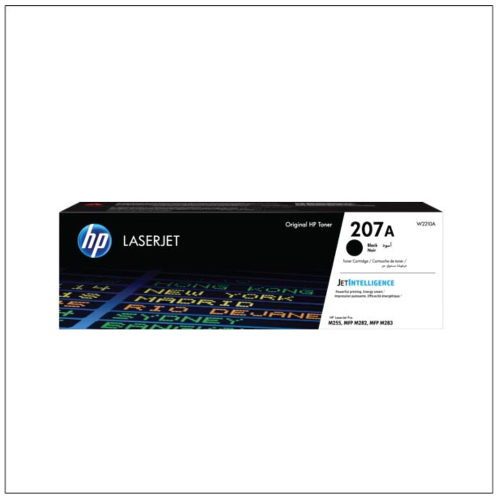 HP 207A Black (W2210A) Original LaserJet Toner Cartridge