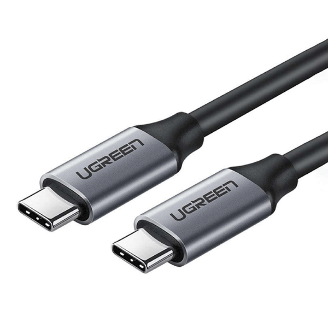 UGREEN USB-C 3.1 Gen2 Male To Male 5A Data Cable (100W, 4K@60Hz) – UG-80150