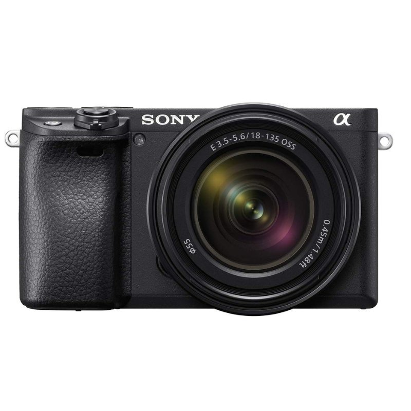 sony alpha a6400 mirrorless camera & 18-135mm lens