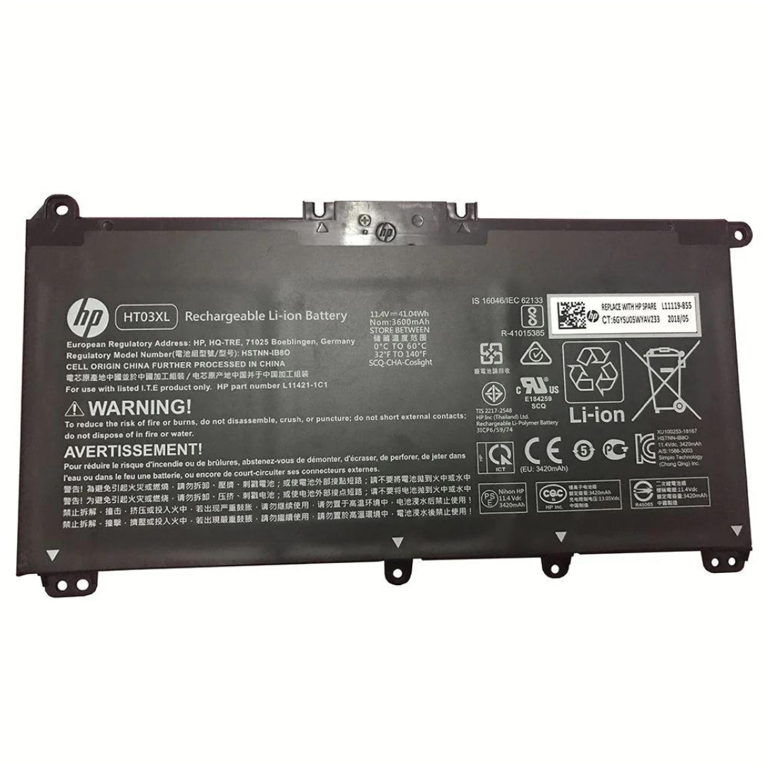 HP 14-dk0028wm 14-dk0030ca battery- HT03XL
