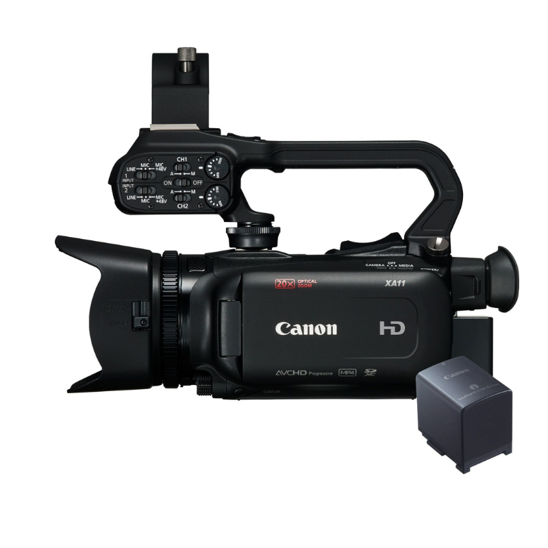 Canon XA XA11 Handheld/Shoulder camcorder 3.09 MP CMOS Full HD Black