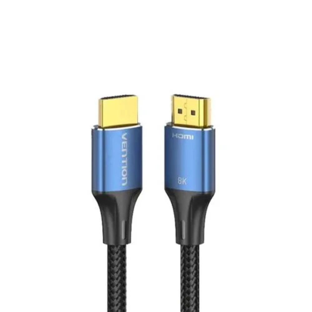 Vention HDMI Male to Male 4K HD Cable Aluminum Alloy Type 1.5M Blue-VEN ALHSG
