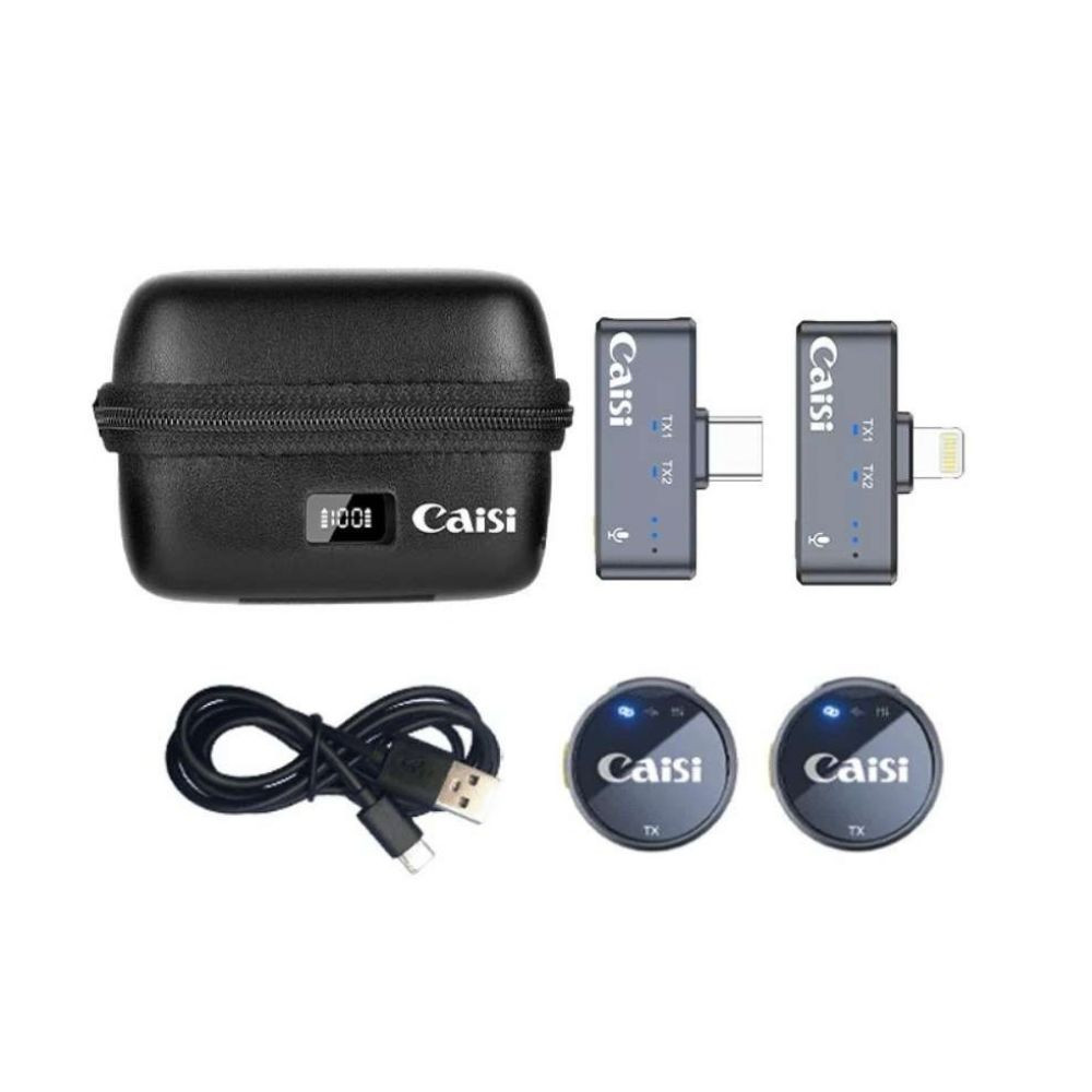 Caisi Mic One Lightweight Wireless Microphone for Smartphones