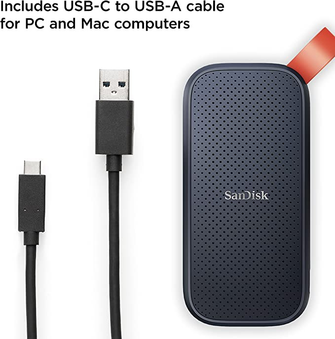 SanDisk Portable External SSD 2TB - SDSSDE30-2T00-G25