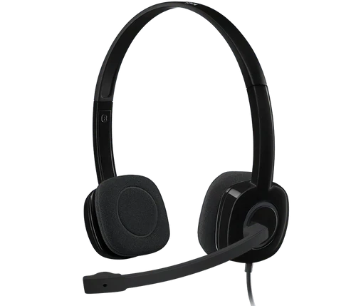 Logitech Stereo Headset H151, Black, 3.5mm Jack