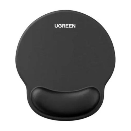 UGREEN LP668 Ergonomic Mouse Pad(with Wrist Support)-Stray Night Black - Size: 220*245*5 mm