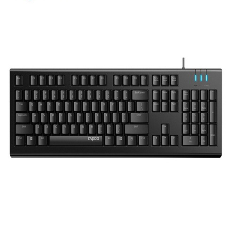 Rapoo Spill Resistance Wired USB Keyboard NK1800