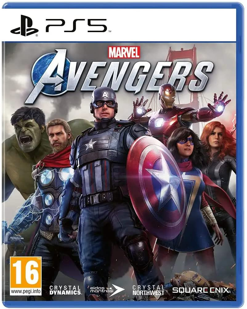 PS5 Avengers Marvel Superhero Action Adventure Game
