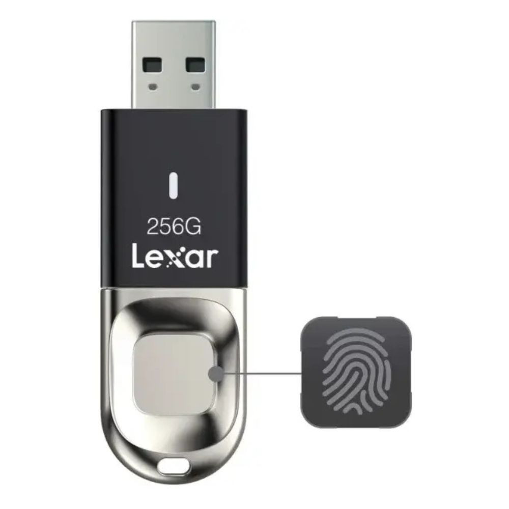 Lexar Jumpdrive Fingerprint F35 256GB Flash Drive