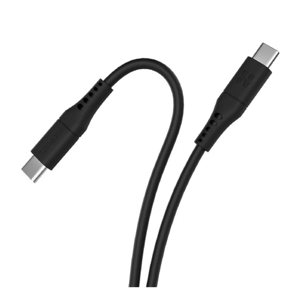 Promate 60W USB-C to USB-C POWERLINK-CC200 2M Cable