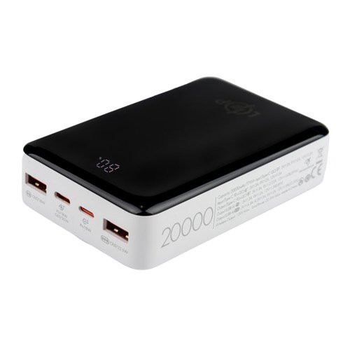Lightwave 20000 Mah Laptop Power Bank-USB C-LW-LPB-65W