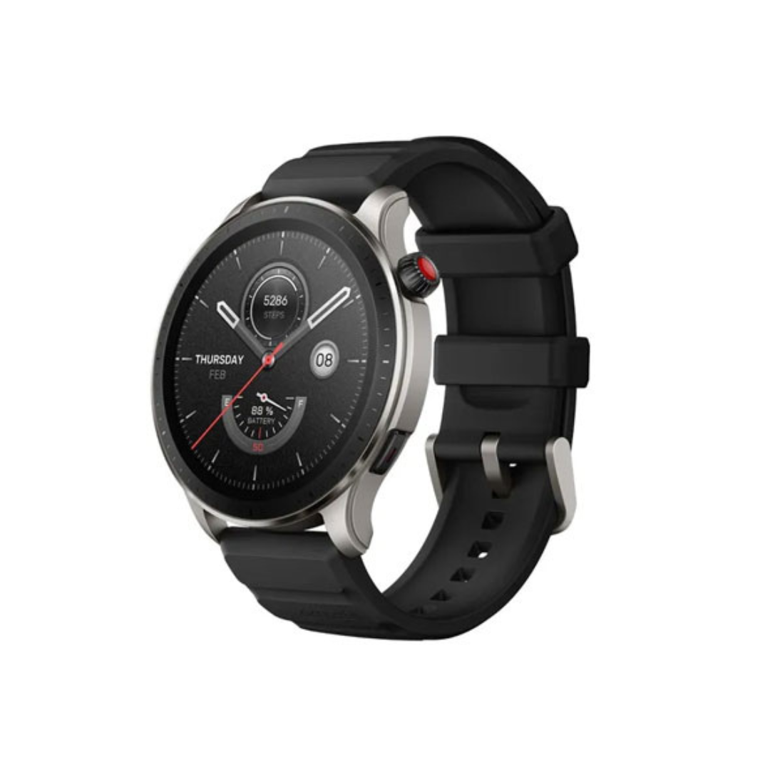 Amazfit GTR 4 Smart Watch for Men Android iPhone, Dual-Band GPS