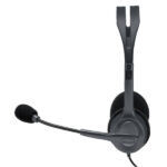 Logitech Stereo Headset H111 -Black (3.5 MM JACK) (981-000271)
