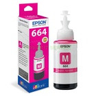 INK CART EPSON  T6643 Magenta  for L100, L110, L120, L1300, L1455, L200, L210, L220, L300, L3050, L3060, L3070, L310, L355, L365, L382, L386, L455, L486, L550, L565, L605, L655 -70ml