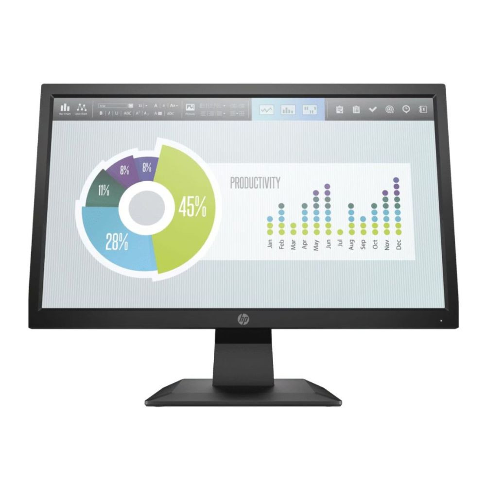 HP P204v 19.5 monitor HD+,HDMI HDCP VGA LED backlit-L47850-C06