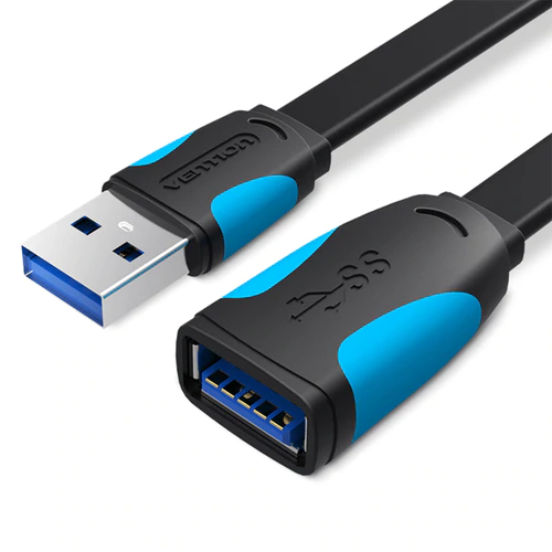 VENTION FLAT USB 3.0 EXTENSION CABLE 3METER (VEN-VAS-A13-B300)