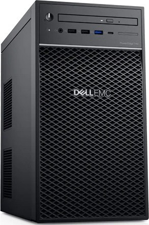 Dell PowerEdge T40 - Intel Xeon E-2224G 3.5GHz, 8M cache, 4C/4T, 8GB 2666MT/s DDR4 ECC UDIMM, 1TB 7.2K RPM SATA, 6Gbps Entry 3.5in Cabled, up to 3 Hard Drive Optical Disk Drive | PowerEdge-T40