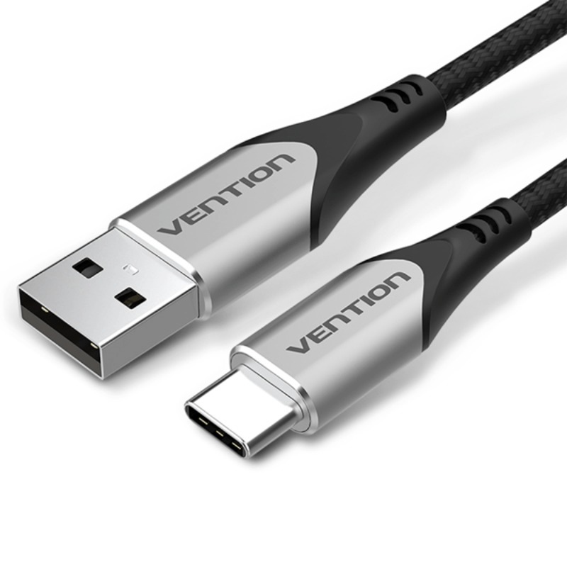 vention usb-c to usb-2.0a cable 1m grey – ven-codhf