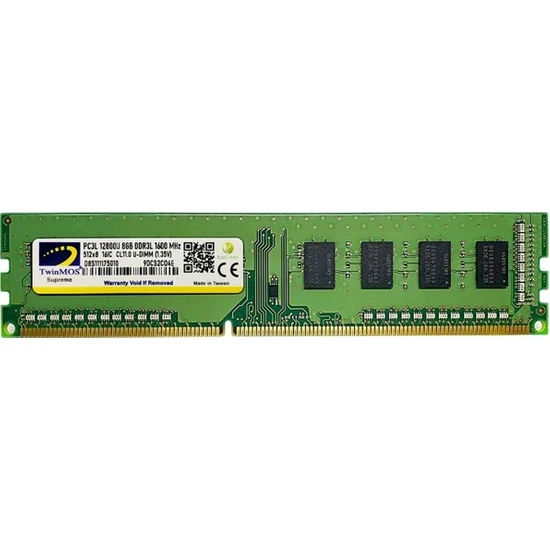 Twinmos Desktop RAM DDR3L 8GB 1600