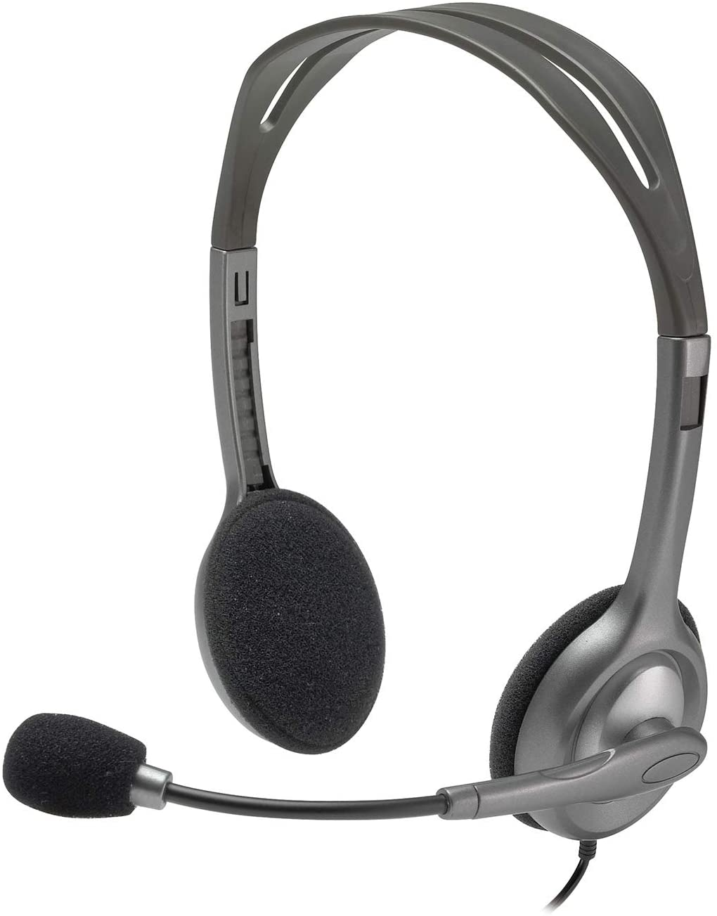 Logitech H110 3.5 mm Stereo headset with Microphone - (981-000271 )