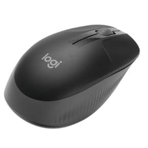 Logitech M190 Full-Size Wireless Mouse - Charcoal - 910-005905