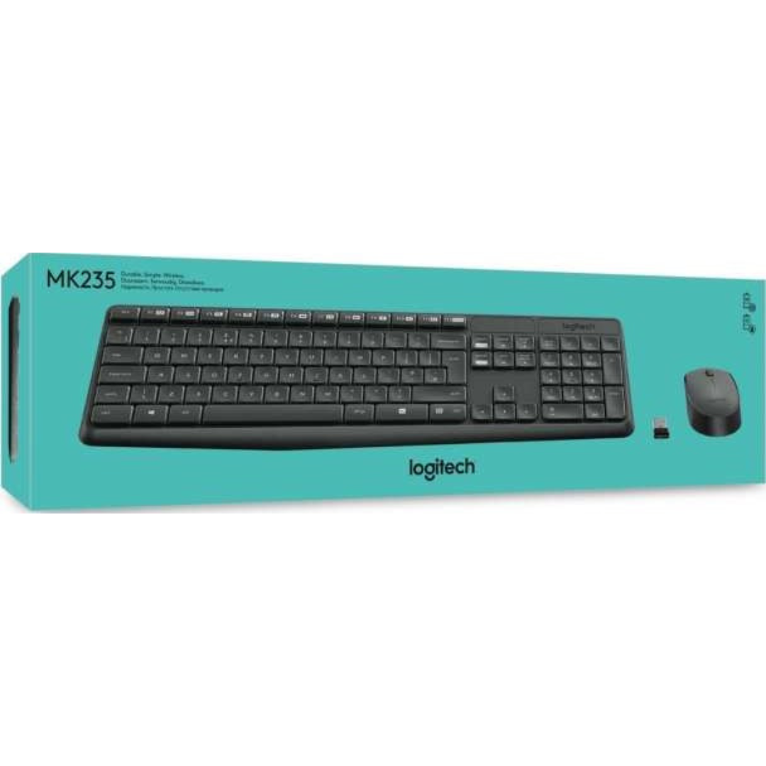 logitech mk235 wireless keyboard and mouse combo