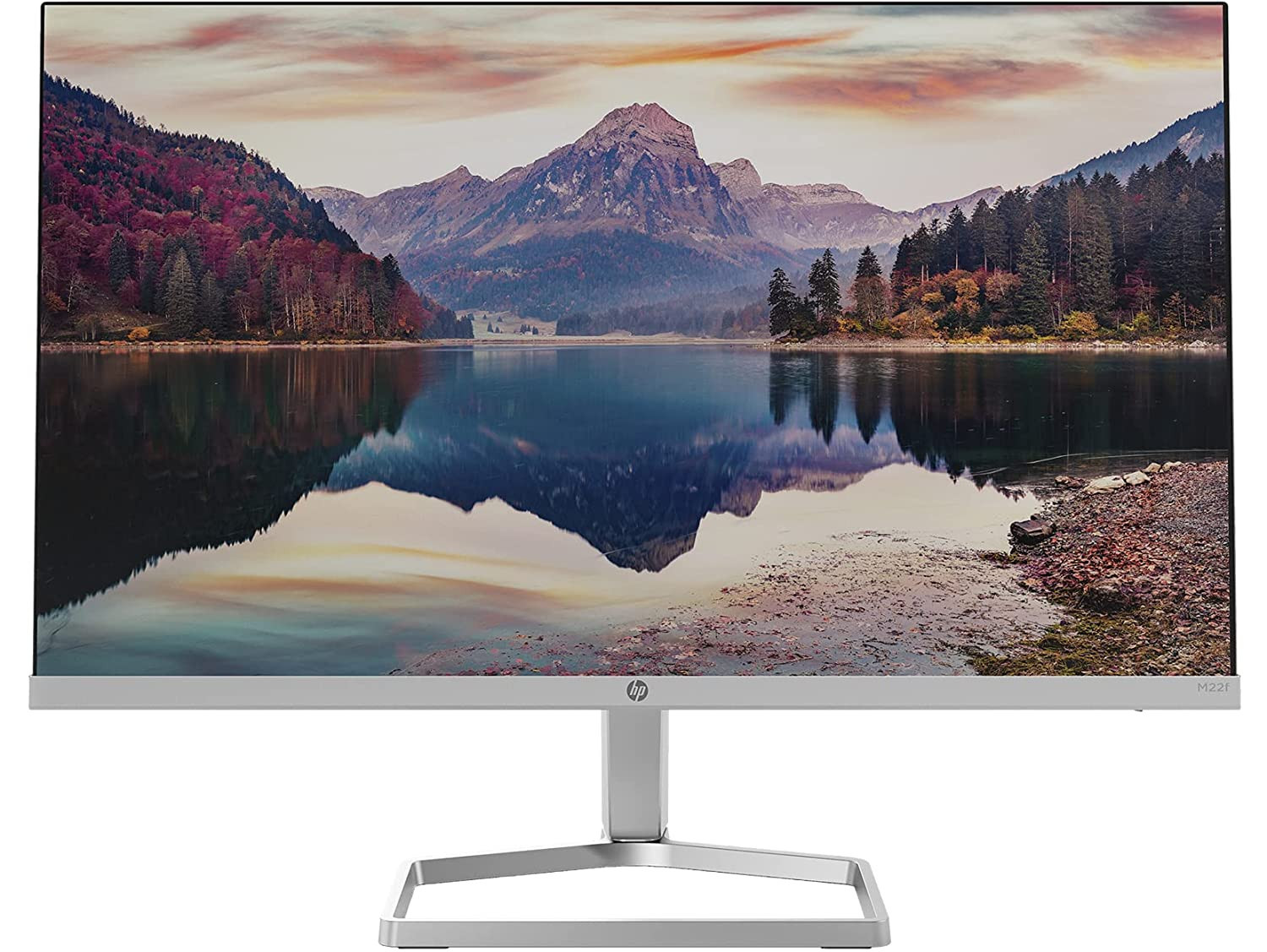 HP M22f 21.5" Monitor, Black Color, Connectivity : VGA, HDMI