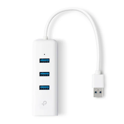 TP-Link USB 3.0 to 3-Port Hub & Gigabit Ethernet Adapter - TL-UE330