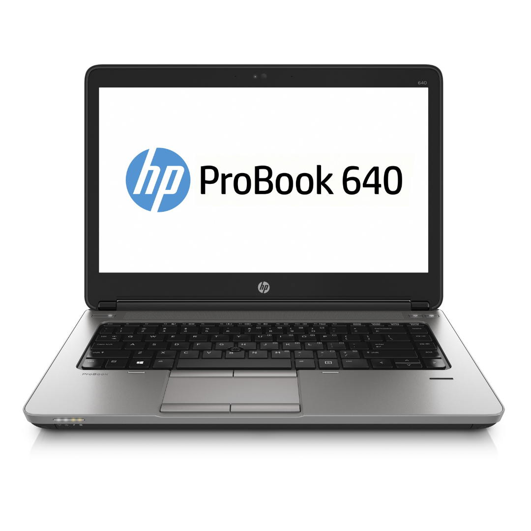 HP ProBook 640 G1 14.0" Business Laptop - Intel Core i5-4200M 2.3GHz 8GB Ram 128GB SSD Win 10 Pro