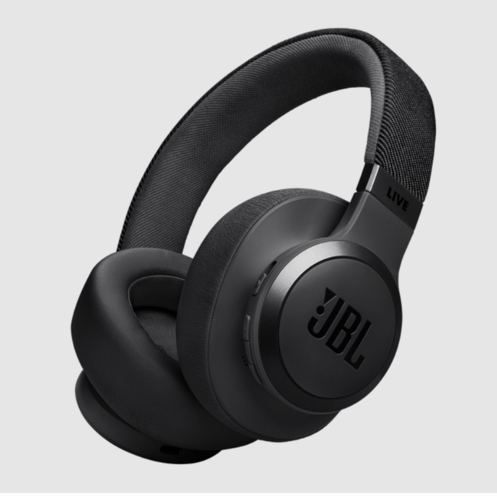 JBL LIVE 770NC wireless  headphones with Noise Cancelling-Black-JBLLIVE770NCBLK