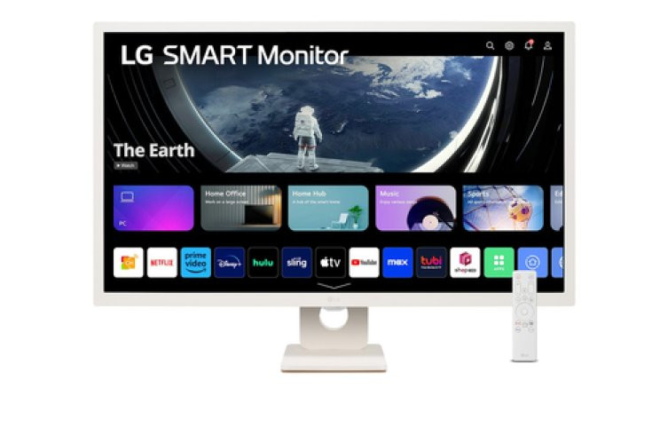 LG My View 31.5" FHD Smart Monitor webOS - 32SR50F-W